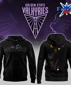 WNBA Golden State Valkyries Oakland Pride Black Sweatshirt