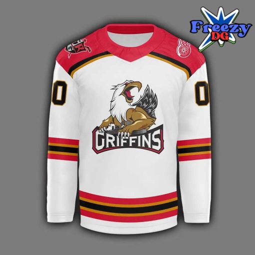 Grand Rapids Griffins CCM Quicklite 2024 White Hockey Jersey