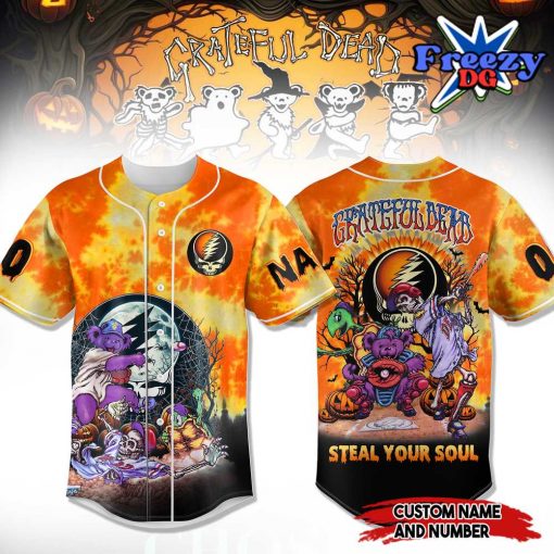 Grateful Dead Steal Your Soul Baseball Jersey