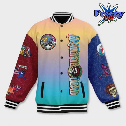 Grateful Dead We Are Everywhere Baseball Jacket