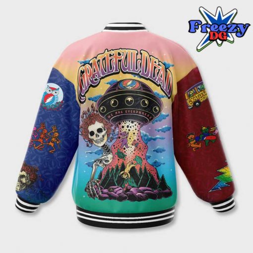 Grateful Dead We Are Everywhere Baseball Jacket