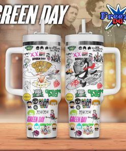 Green Day Band Limited Edition Stanley Tumbler Cup