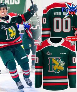 Halifax Mooseheads New 2024 Green Hockey Jersey