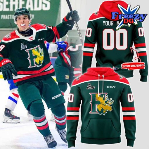 Halifax Mooseheads New 2024 Green Hoodie