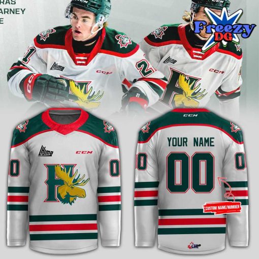 Halifax Mooseheads New 2024 White Hockey Jersey