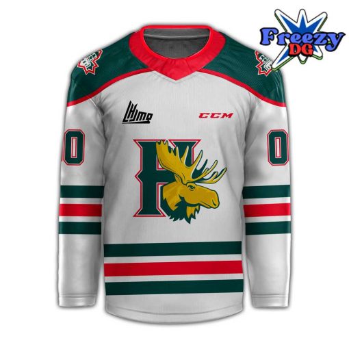 Halifax Mooseheads New 2024 White Hockey Jersey