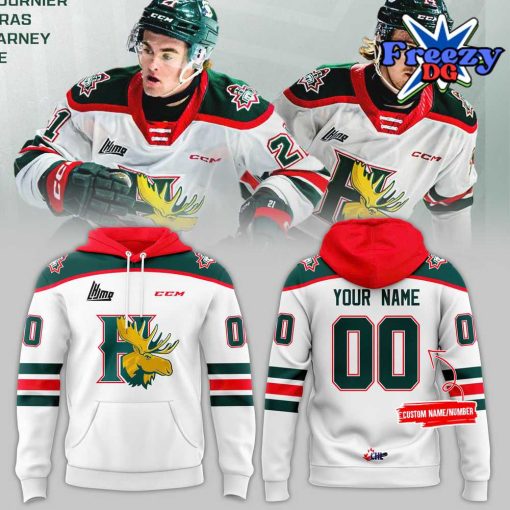 Halifax Mooseheads New 2024 White Hoodie