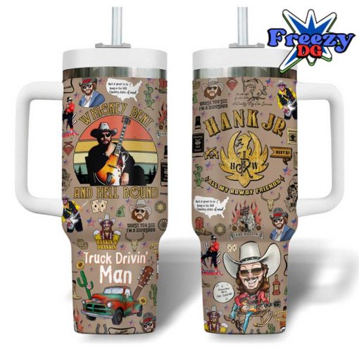 Hank Williams Jr Cowboy Stanley Tumbler