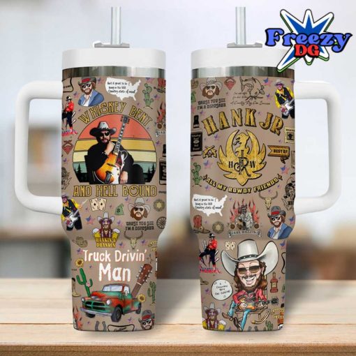 Hank Williams Jr Cowboy Stanley Tumbler