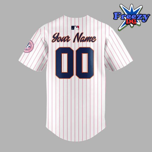 Houston Astros Hello Kitty Night Stripe Baseball Jersey