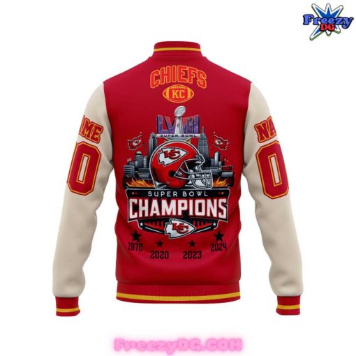 Kansas City Chiefs Super Bowl Champions Baseball Jacket