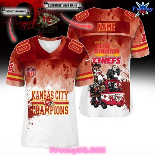 Kansas City Chiefs The Red Kingdom Premium Football Jersey