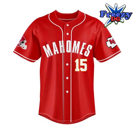 Kansas City Chiefs MAHOMES 2024 Baseball Jersey