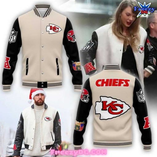 Kansas City Chiefs Celebrity Taylor Swift Edition Varsity Jacket