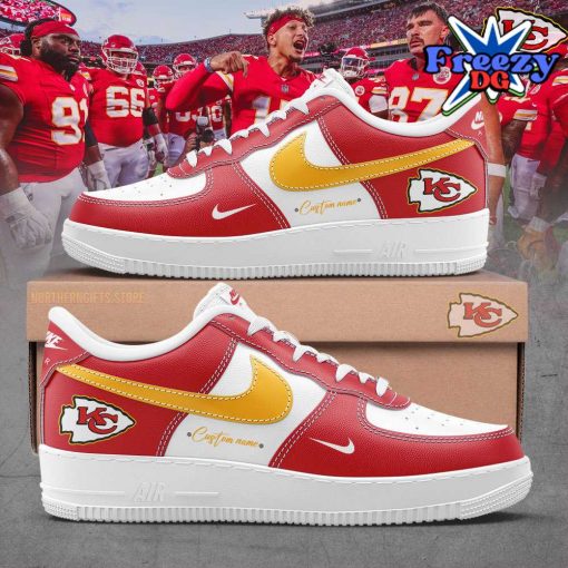 Kansas City Chiefs Custom Nike Air Force 1