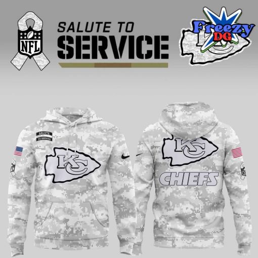 Kansas City Chiefs Salute to Service 2024 Hoodie