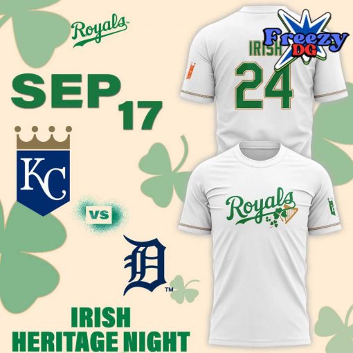 Kansas City Royals Irish Heritage Night 2024 T-Shirt