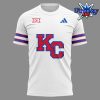Kansas Jayhawks Football KC 2024 White TShirt