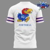 Kansas Jayhawks Football KC 2024 White TShirt