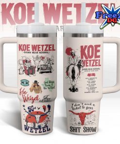 Koe Wetzel Damn Near Normal Stanley Tumbler Cup