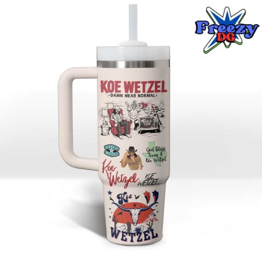 Koe Wetzel Damn Near Normal Stanley Tumbler Cup