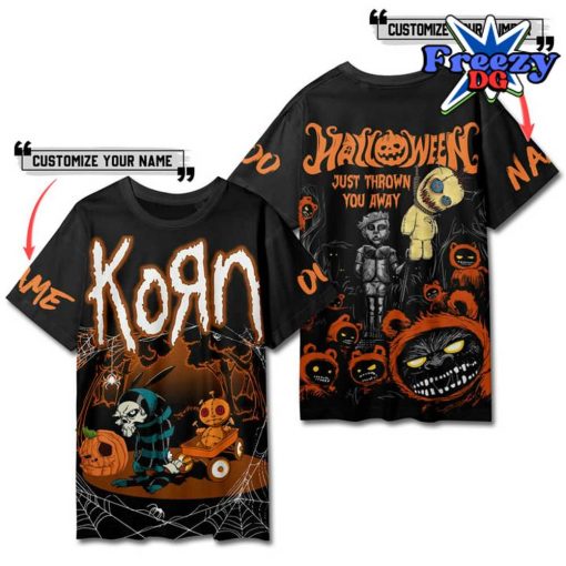 Korn Halloween Custom Premium T-Shirt