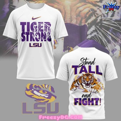 LSU Tiger Stand Tall and Fight T-Shirt