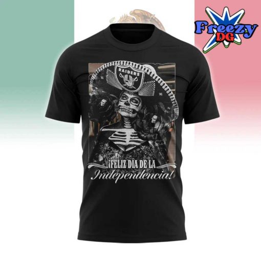 Las Vegas Raiders Mexicos Independence Day 2024 T-shirt