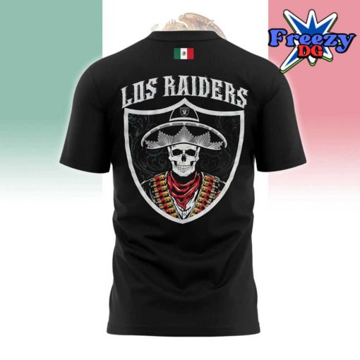 Las Vegas Raiders Mexicos Independence Day 2024 T-shirt