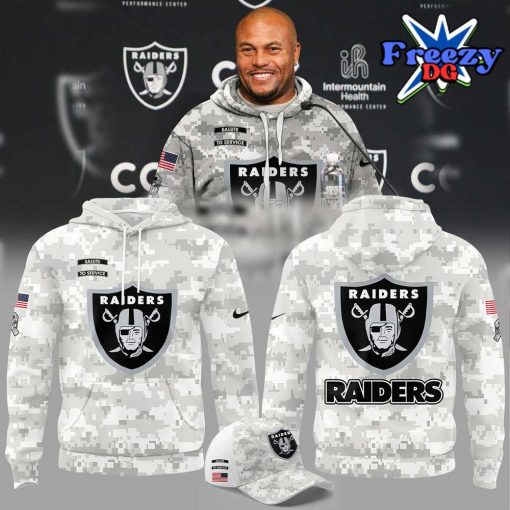 Las Vegas Raiders Salute to Service 2024 Hoodie