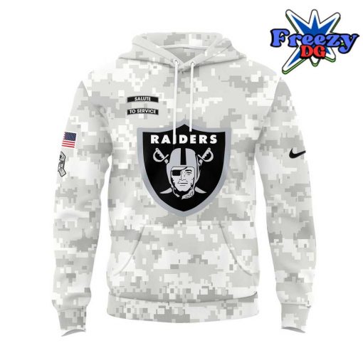 Las Vegas Raiders Salute to Service 2024 Hoodie