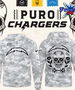 Los Angeles Chargers Puro Salute Chargers 2024 Hoodie