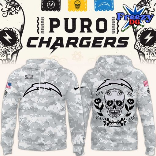 Los Angeles Chargers Puro Salute Chargers 2024 Hoodie