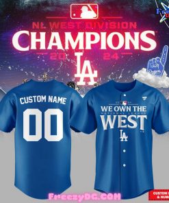 Los Angeles Dodgers Custom Name 2024 Baseball Jersey