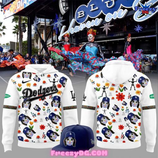 Los Angeles Dodgers Dia De Los 2024 Hoodie