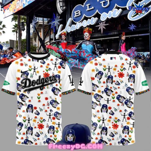 Los Angeles Dodgers Dia De Los 2024 T-Shirt