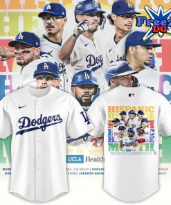 Los Angeles Dodgers Hispanic Heritage Month 2024 Baseball Jersey