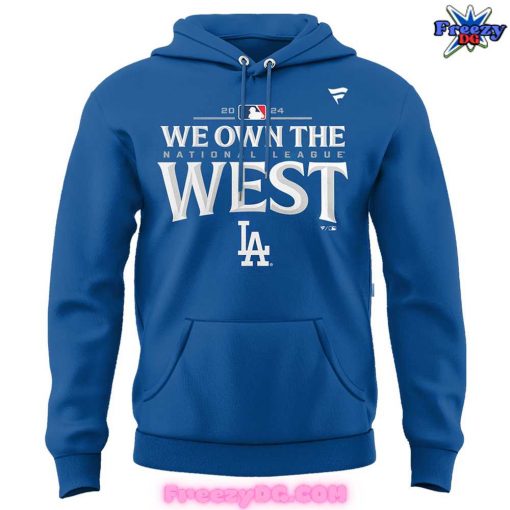 Los Angeles Dodgers We Own The West 2024 Hoodie