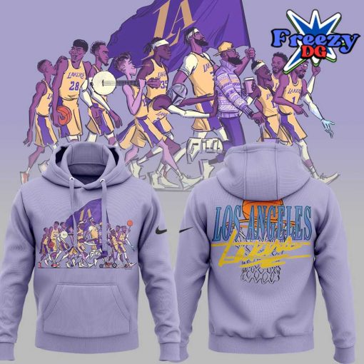 Los Angeles Lakers Jack Perkins Lockstep 2024 Hoodie