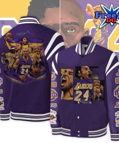 Los Angeles Lakers Kobe Bryant 2024 Baseball Jacket