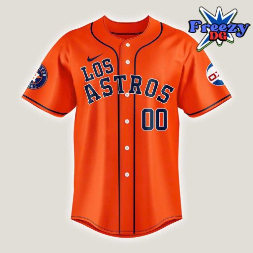 Los Houston Astros Custom Baseball Jersey