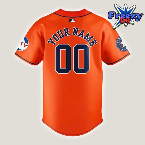 Los Houston Astros Custom Baseball Jersey