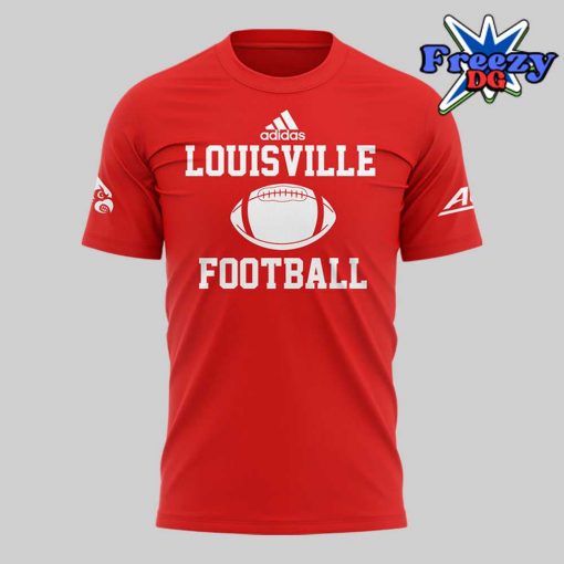 Louisville Cardinals Football 2024 Red T-Shirt