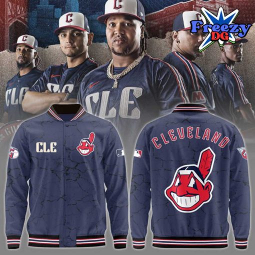 MLB Cleveland Guardian 2024 City Connect Baseball Jacket