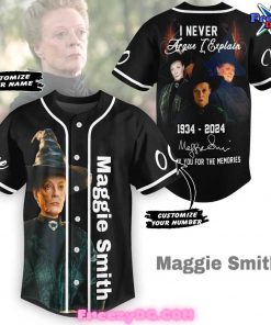 Maggie Smith Thank You For The Memories Baseball Jersey