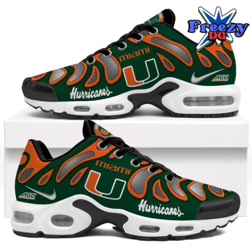 Miami Hurricanes Football Nike Air Max Plus Shoes