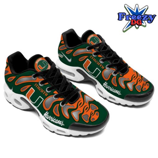 Miami Hurricanes Football Nike Air Max Plus Shoes