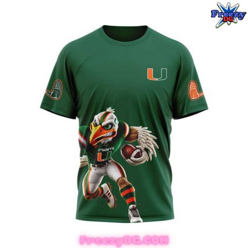 Miami Hurricanes I Am A Die Hard Green T-Shirt