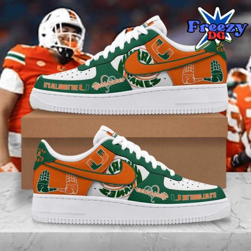 Miami Hurricanes Limited Edition Nike Air Force 1