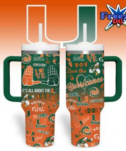 Miami Hurricanes Special Stanley Tumbler Cup